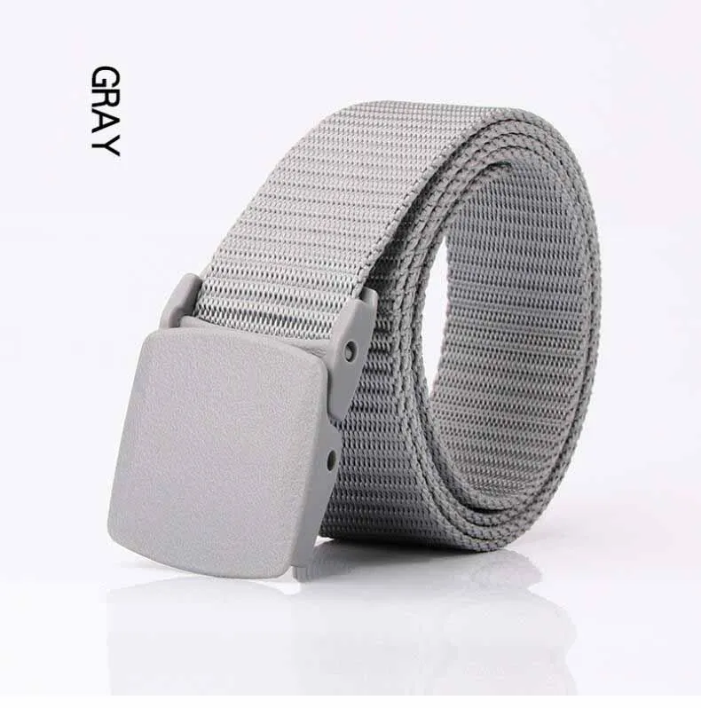 brown designer belt Military Men Belt Adjustable Army Green Belts  Canvas Automatic Buckle Men Women Belt mens designer belts