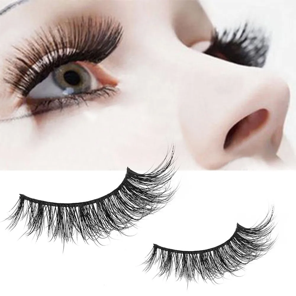 Best Deal New 1 Pair Full Strip Lashes 3D False Eyelashes Long Thick