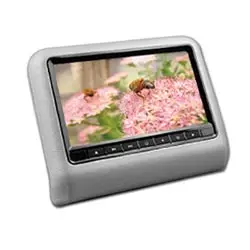 BigBigRoad для TOYOTA Wish Автомобильный подголовник монитор Автомобильный цифровой ЖК-экран 2*1" dvd-плеер с HDMI USB/SD/IR/FM - Цвет: Gray