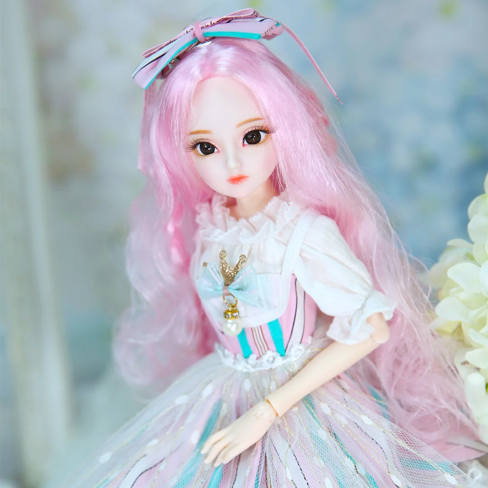 Дневник королева 1/4 BJD кукла шарнирное тело Аманда с макияжем включает одежду