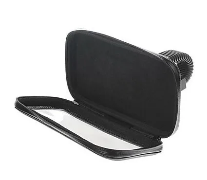 360 Degree Rotation Scooter Bracket PU Leather Waterproof Bag for I9200  6.3 Mobile Phone (3)