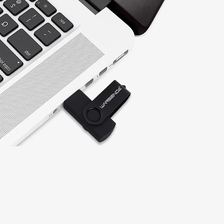 Флэш накопитель wansenda Flash Drive Вращающаяся ручка диск 8 ГБ 16 32 64 Гб 128 256 Флешка