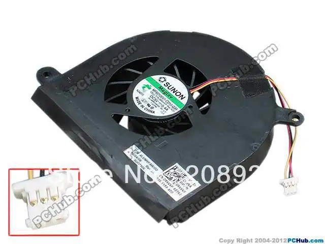 

For SUNON mf60100v1-c010-g99 0RKVVP 5V 0.4A notebook fan+cooling fan
