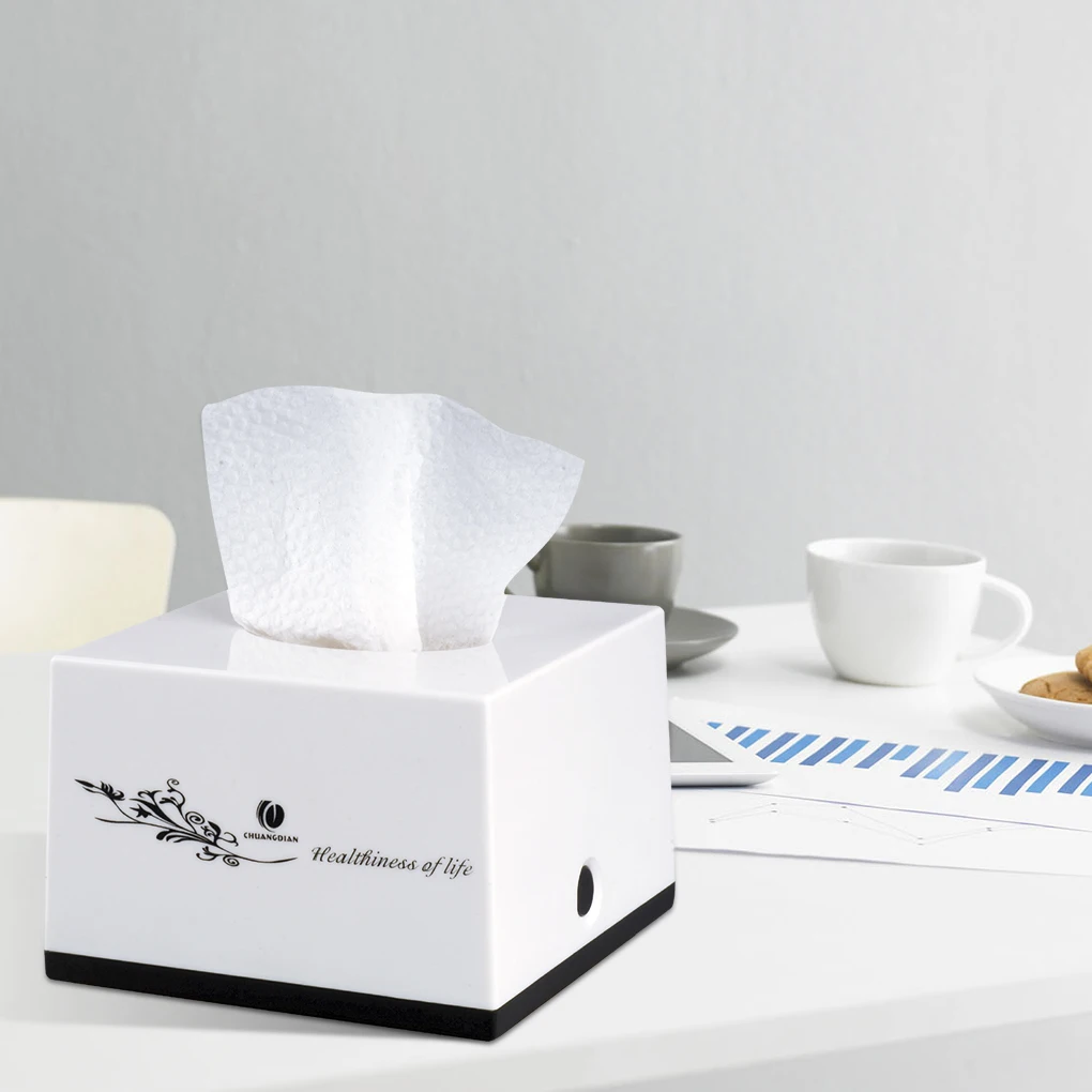 2018 Новый ABS Коробки для салфеток квадратный бумага для лица держатель для домашего обеденного стола автомобиля Пластик диспенсер для