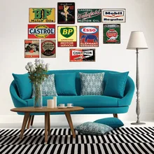 Моторное масло GarageTin знак металлическая тарелка настенная паб в отеле домашнее искусство Ремесло винтажный гаражный Декор Автомобиль Железный плакат куадро A-1601