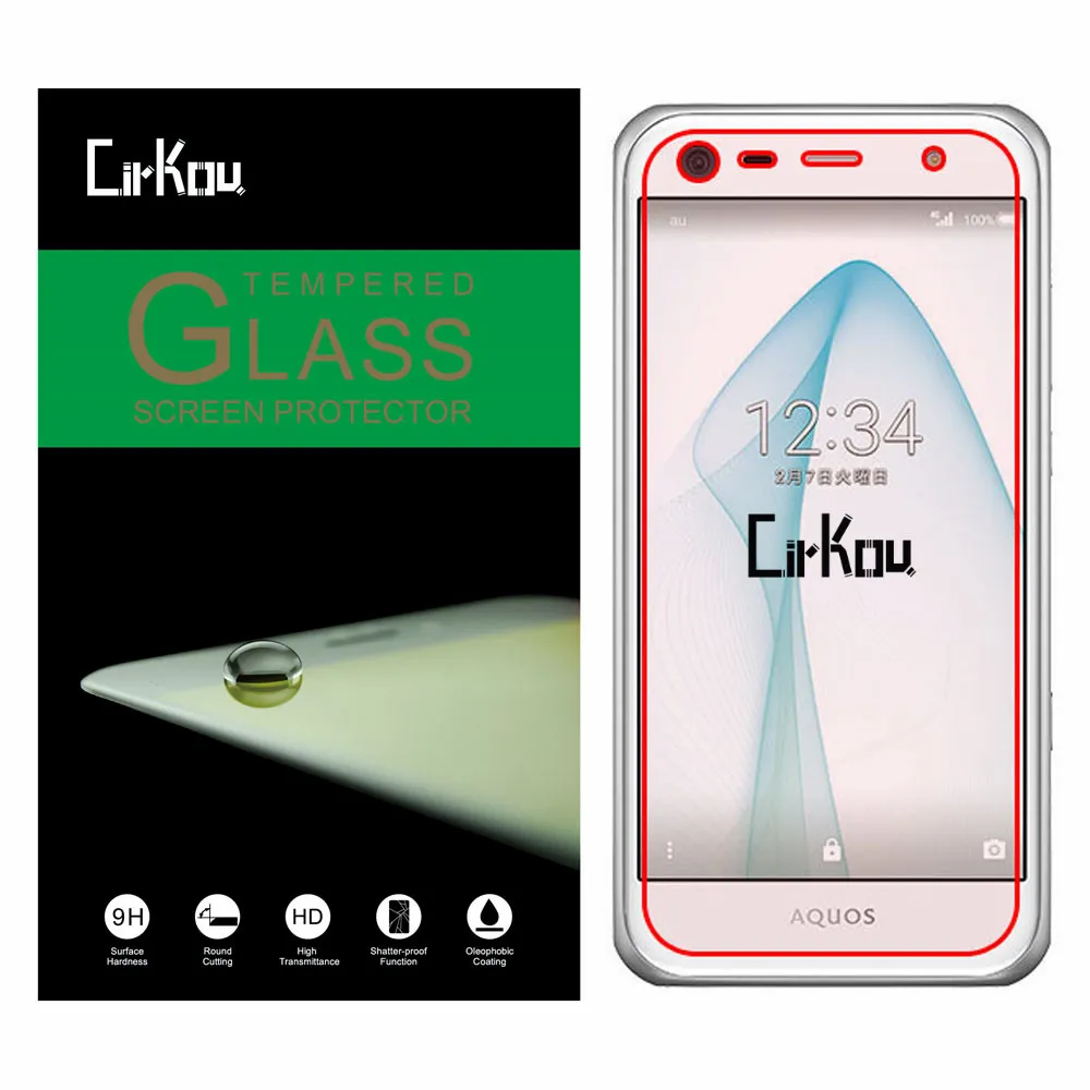 For Aquos Xx3 Mini 603sh Aquos Serie Mini Shv38 2 5d Arc Edge 0 33mm 9h 100 Tempered Glass Screen Protector Protective Film Phone Screen Protectors Aliexpress
