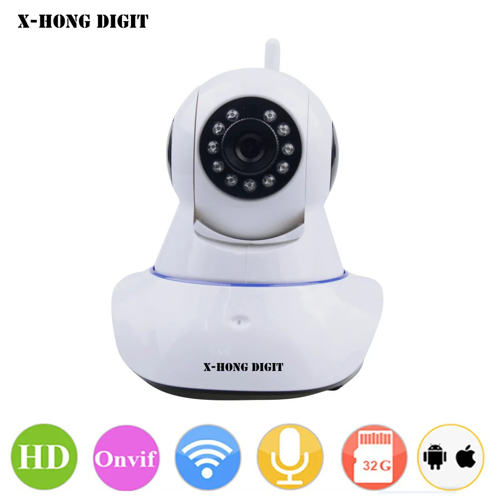 X HONG IPC05 Home Security IP Camera Wifi wireless CCTV Camera 720P HD