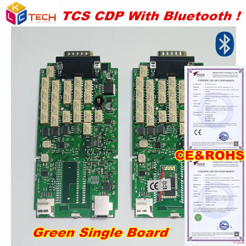 

Highest Quality TCS CDP 2016R1 Keygen with Bluetooth Single Board green pcb TCS CDP for Auto Car Scan Tools For Cars & Trucks