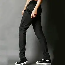 Мужские повседневные спортивные штаны, брюки с заниженным шаговым швом, мешковатые брюки