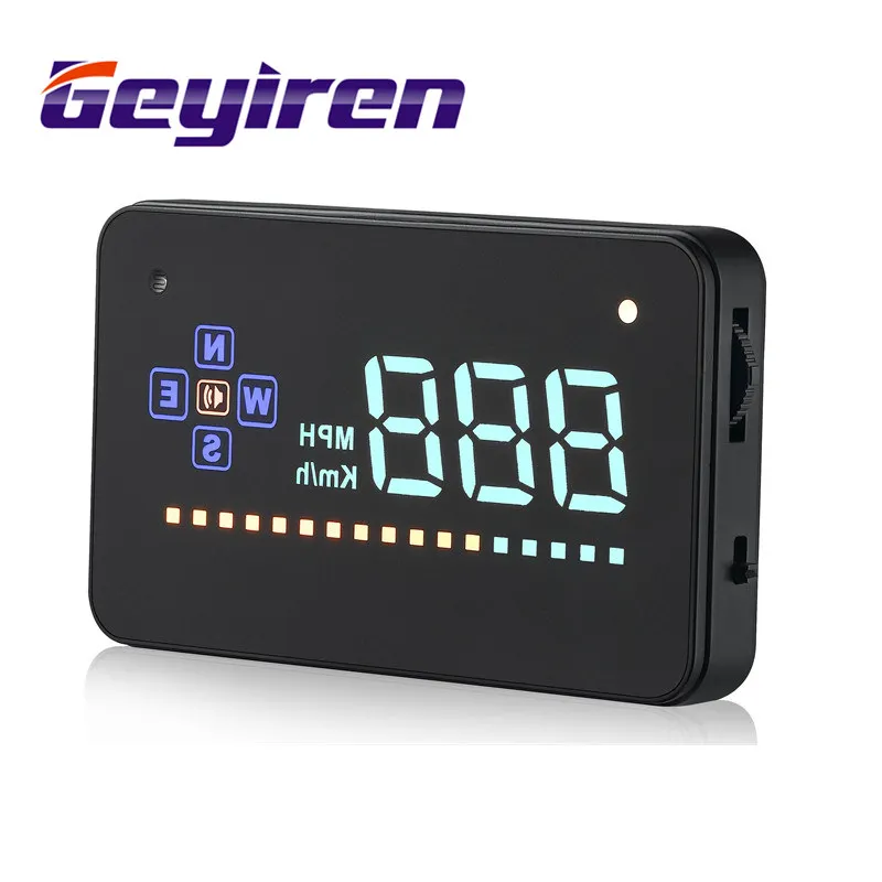 Geyiren A2 Электроника дисплей Авто HUD лобовое стекло проекто авто автомобиль gps HUD Дисплей автомобиля