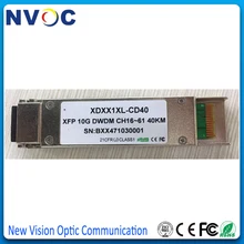 2 шт./лот, DWDM-XFP-ER 10 г 40 км C-Band1563.86~ 1528,77nm приемопередатчик DWDM xfp с DDM, волоконно-оптический ITU GridM LC DWDM SFP модуль