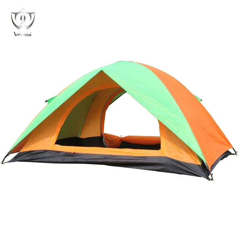 

Wnnideo 2 Person Double Layer Tent for Garden Outdoor Activities Waterproof Camping Hiking Wholesale Multi-color