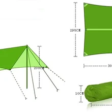 Многофункциональная походная сетка от солнца УФ-защита солнцезащитный козырек складной пляжный Пергола переносной навес