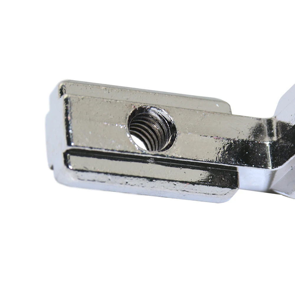 4 10 шт 20S L образный Серебряный Внутренний угловой соединительный шов кронштейн для алюминиевого профиля со слотом 6 мм