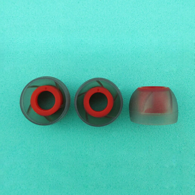 Популярные NICEHCK Red KZ 3 пары (6 шт.) L M S наушники вкладыши спиральные силиконовые для