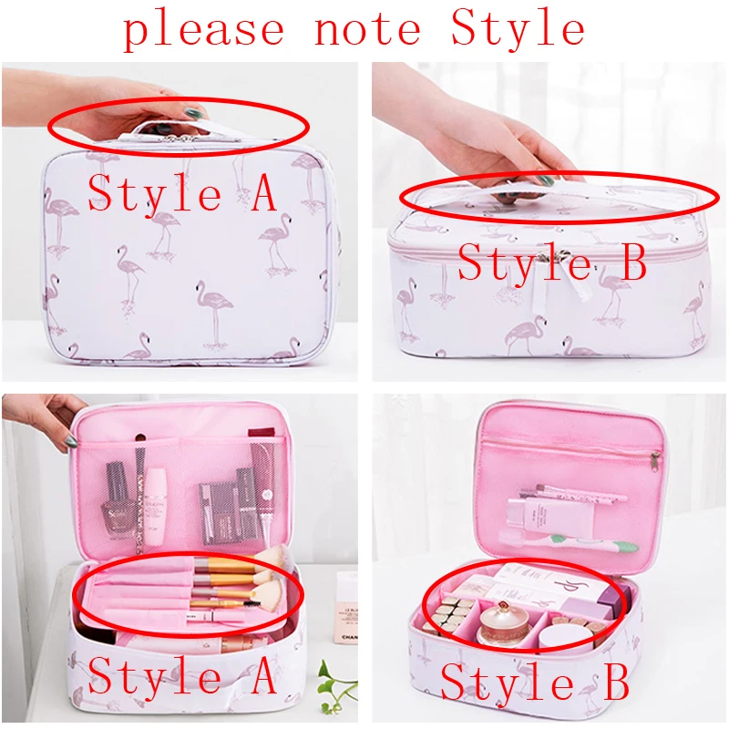 Brand organizer travel fashion lady cosmetics cosmetic bag beautician storage bags large capacity Women makeup bag H127 Brand organizer travel fashion lady cosmetics cosmetic bag beautician storage bags large capacity Women makeup bag H127