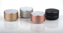 2016 new Portable Mini Bluetooth Speakers Metal Steel Wireless Smart Hands Free Speaker With FM Radio Support SD Card For iPhone
