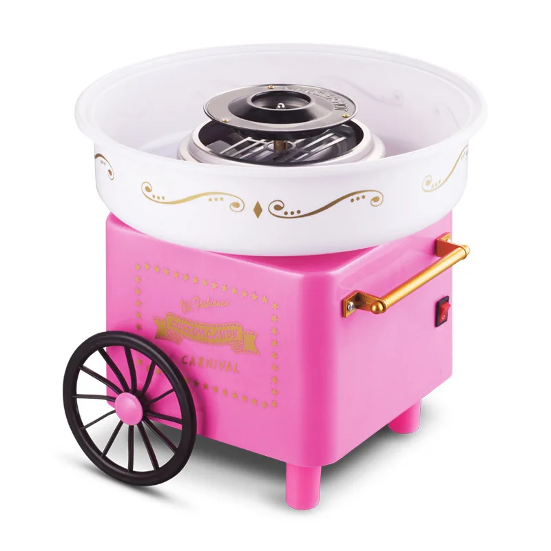 

Electric DIY Sweet cotton candy maker mini portable candy Floss Spun Sugar machine girl boy kids gift 500w children's day EU US