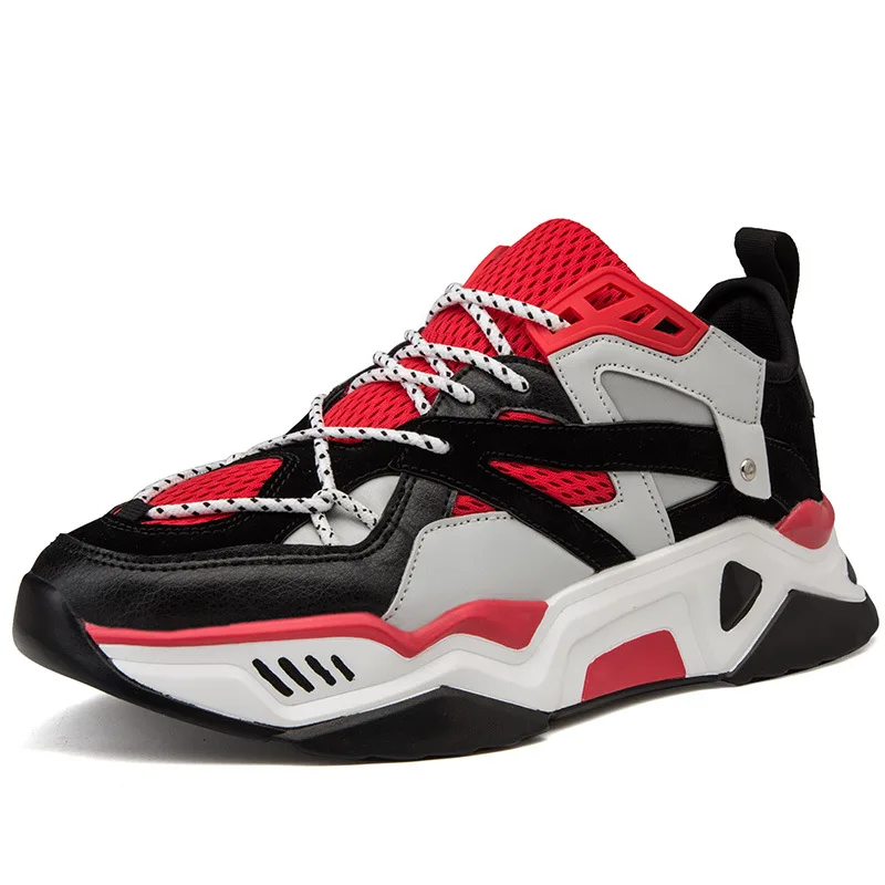 

Men's Casual Sports Shoes High Quality Male Trainers Youth Boys Workout Sneakers Teenagers Height Increasing Trend Training Gym