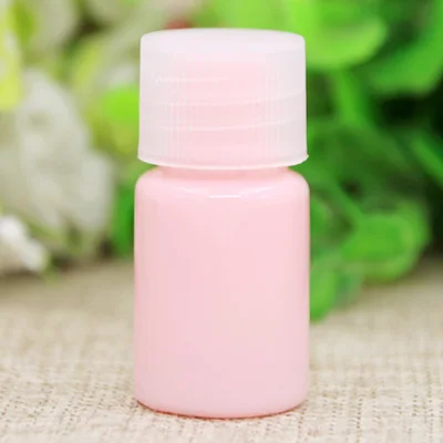 500 шт./лот 5 мл пластиковая крышка для бутылки косметическая бутылка многоразовая бутылка дорожная бутылка - Цвет: transparent Pink