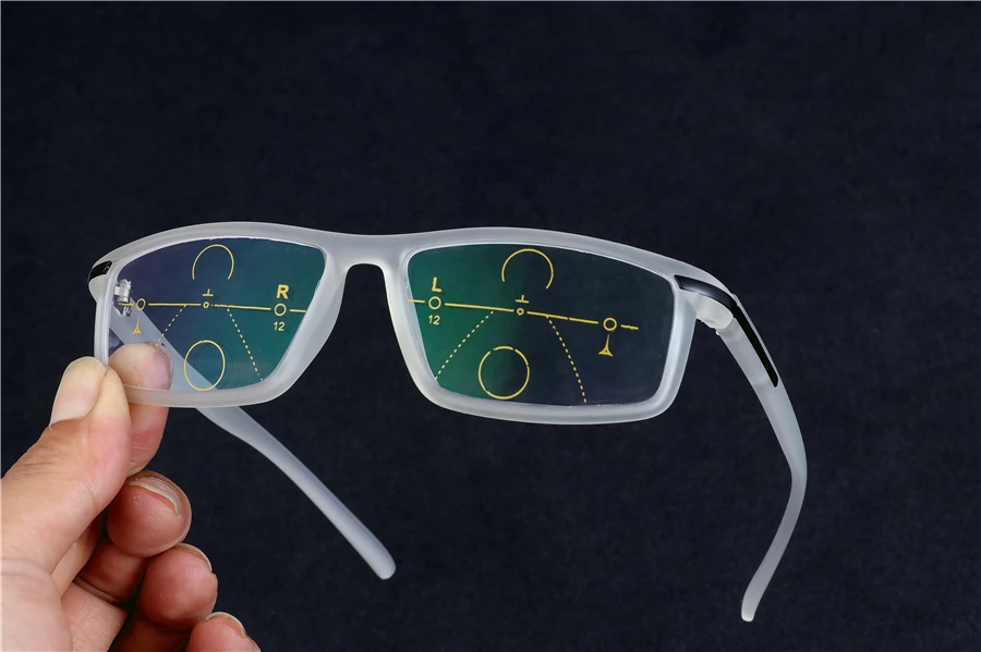 Чашма бренд прогрессивные Мультифокальные линзы очки для чтения для мужчин Пресбиопия дальнозоркость бифокальные спортивные очки TR90 Oculos De Grau