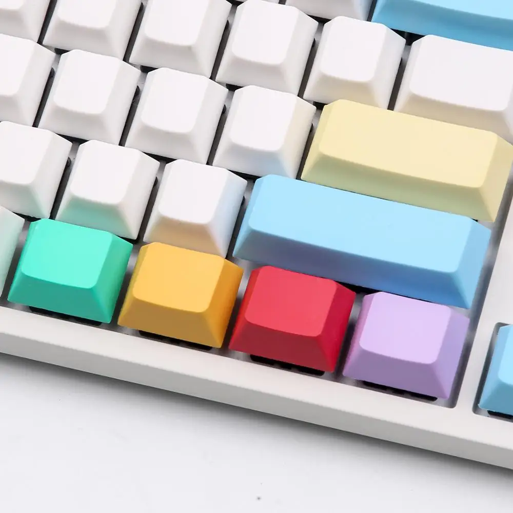 KBDfans Новое поступление Вишневый профиль pbt keycap для механической клавиатуры пустой pbt keycap 104 клавиш