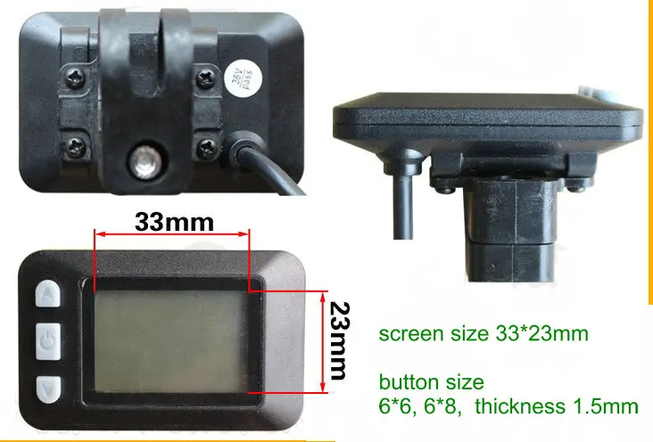 Дисплей и контроллер 24v36v48v60v250w350w для электрического велосипеда MTB складной велосипед Скутер трехколесный инструмент и панель управления