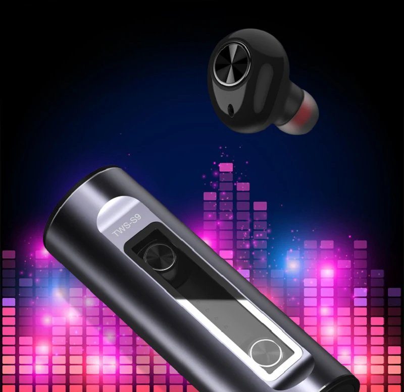 TWS ine ear IPX5 Водонепроницаемый и пот беспроводной Bluetooth 5,0 HIFI наушники с зарядным устройством для ios Android мобильного телефона