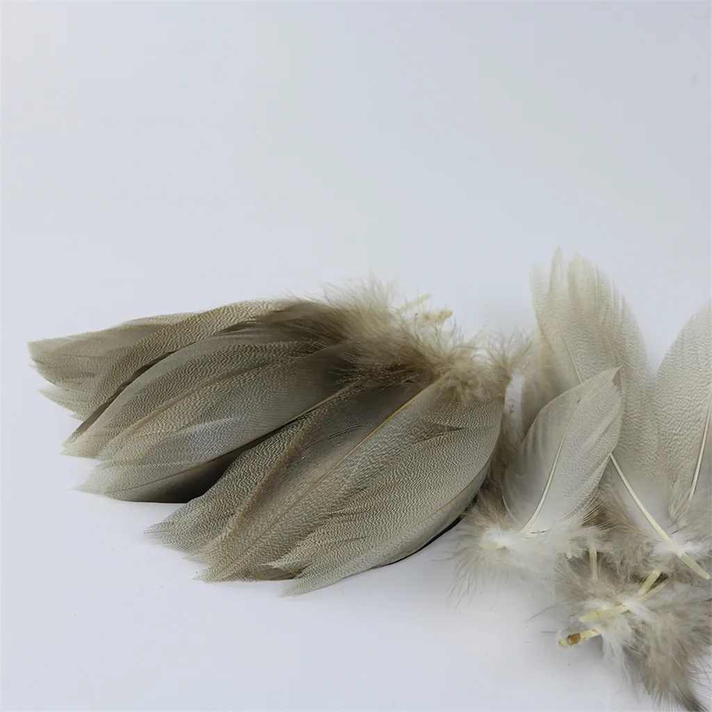 50pcs Wild Duck Mallard Natural Feathers for Craft Party Decoration 8-12cm