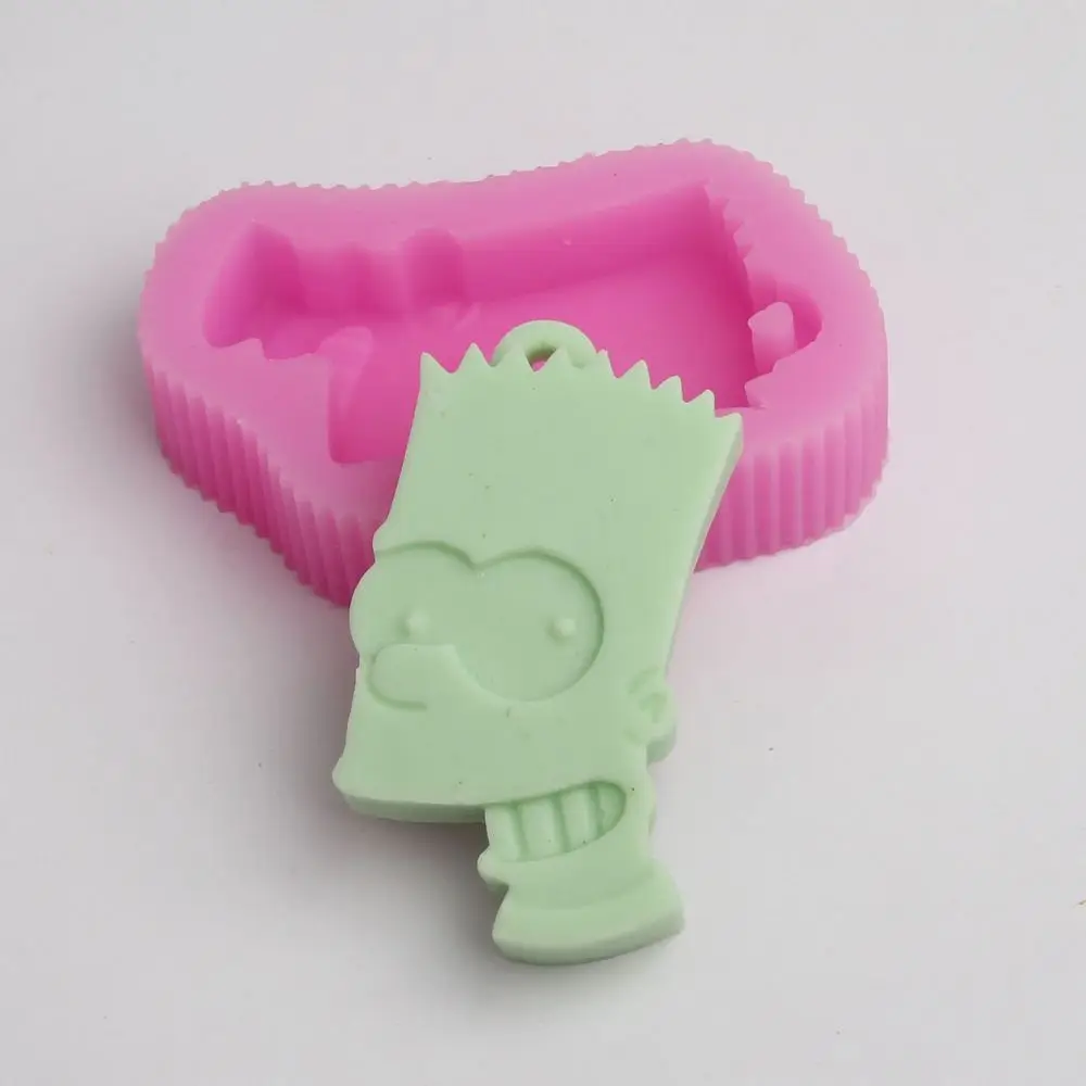 New Famous Cartoon Characters silicone mold Pendant silicone molds cake decoration 3 Style for