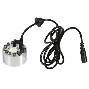 

24V Colorful LED Mist Maker Changing Ultrasonic Mist Maker Water Fountain Pond Atomizer Air Humidifier