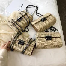 Female Straw Beach Bag Crossbody Bags For Women 2019 Summer Wicker Designer Handbags Ladies Rattan Shoulder Messenger Bag Sac A Female Straw Beach Bag Crossbody Bags For Women 2019 Summer Wicker Designer Handbags Ladies Rattan Shoulder Messenger Bag Sac A