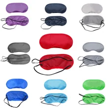 Полиэфирная маска для глаз теневая маска для сна цветная маска повязка на глаза для сна полиэстер тени ночные шоры для сна
