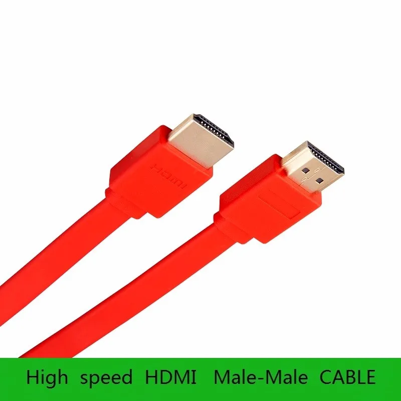 Shulian HDMI-Cable-0.3M-1M-1.5M-2M-3M-5M-7M-10M-Gold-Plated-Connection-Male