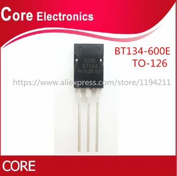 

500PCS BT134-600E BT134-600 BT134 Thyristor TRIAC 600V 4A TO-126