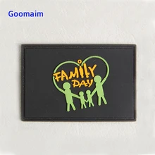 Пользовательские 3D резиновые патч ПВХ патч для гермента патч Эмблема ручной работы значки резиновая нашивка для куртки Джинсовый Рюкзак кепки