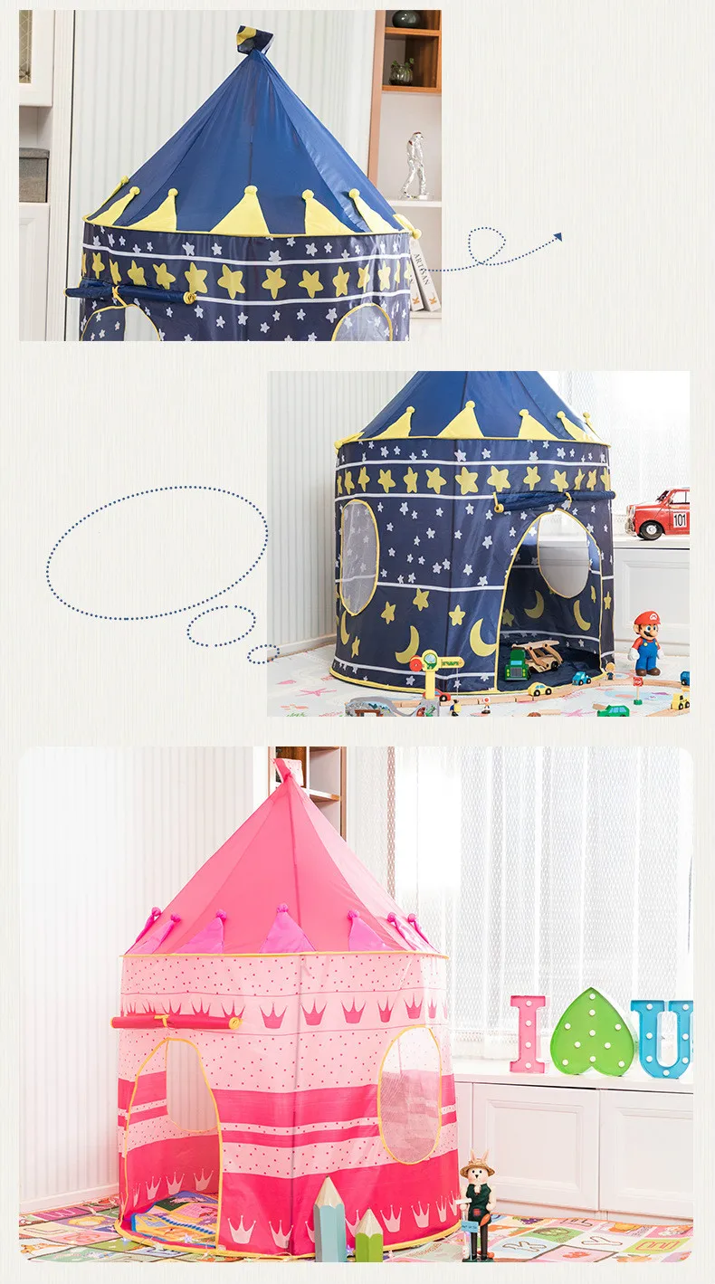 Пятно детская принцесса Игровая палатка Супер большой монгольская юрта игрушечный замок детская складная палатка хорошего качества