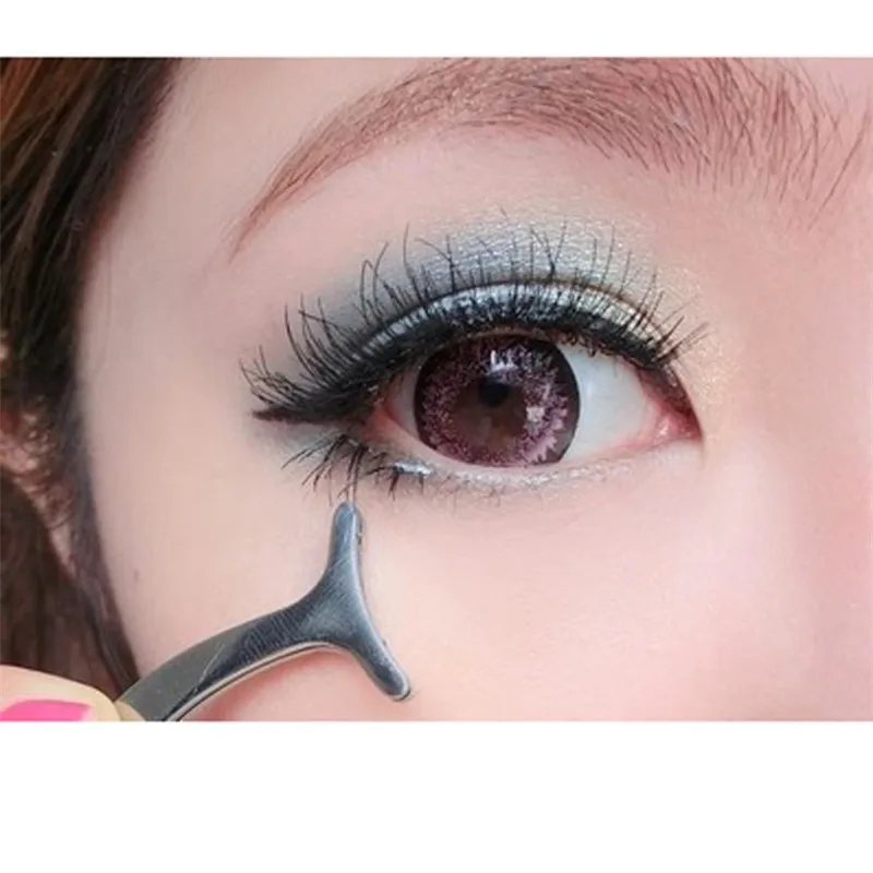 

Beauty Tools Multifunctional False Eyelashes Aid Stainless Steel Clip Forceps False Eyelashes Aid Cosmetic Tools Drop Shipping
