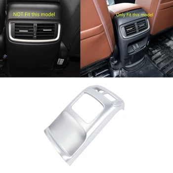 

Interior Armrest Box Air Condition Outlet Vent Decorative Trim ABS Matte For Honda CR-V 2017 2018