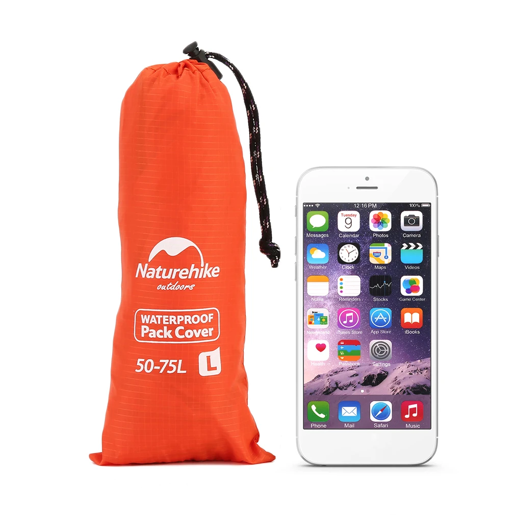 Nuturehike Открытый водонепроницаемый мешок рюкзак пылезащитный дождевик для путешествий Пешие прогулки