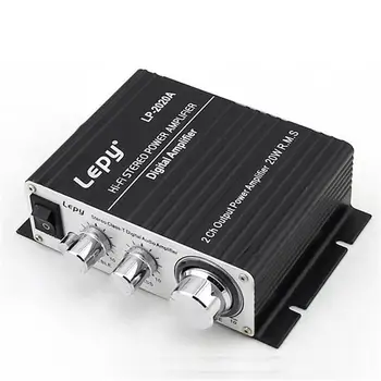 

LEPY LP-2020A 20W x 2 2CH Stereo Class-D Digital Audio Amplifier Hi-Fi Stereo Power Amplifier with Over-current Protection