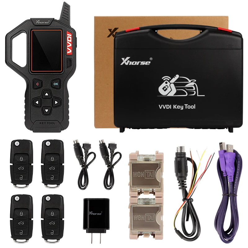 

Original XHORSE VVDI Key Tool Remote Key Programmer Auto Transponder Key Generator US/EU/ME version with Multi-languages