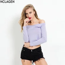 NCLAGEN 2018 font b Women b font Summer Autumn font b Fashion b font Casual T