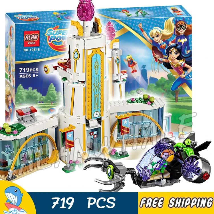 

719pcs DC Girls Super Heroes High School 10618 Figure Building Blocks Assemble Children Toys Movie Compatible With LagoING