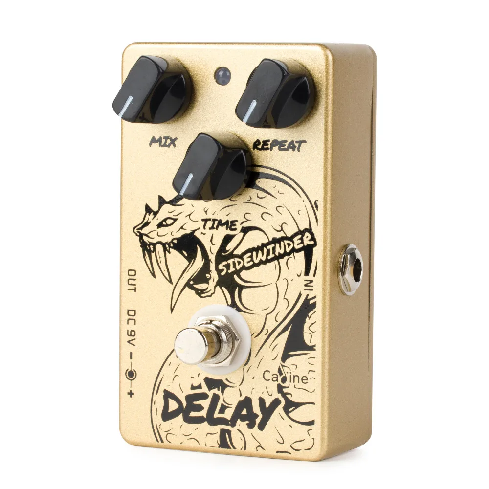 

Caline CP-63 Electric Guitar Effects Pedals Digital Analog Delay Guitar Effect Pedal Repeat Delay Pedals