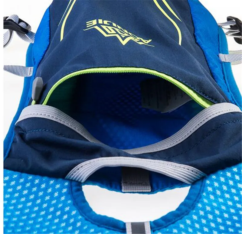 AONIJIE Running Marathon Hydration Outdoor Bags Hiking Backpack Vest Marathon Cycling Backpack 5.5L For 1.5L Water Bladder