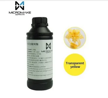 

Micromake UV Resin Water Washable Univeral Resin for DLP/SLA 3d printer 500ml/1000ml