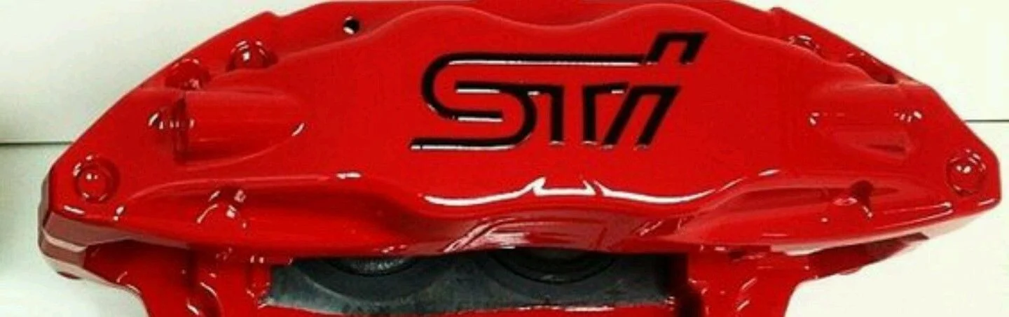 

For X8 STI Suburu High Temp Brake Caliper Decal (set of 8)