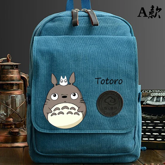 

Anime Tonari no Totoro Cosplay Hand-painted cartoon canvas student fashion backpack child gift new