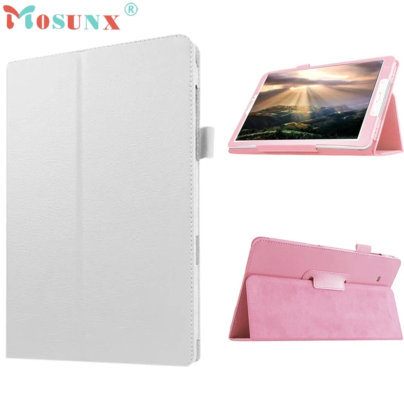 

Top Pu Leather Stand Flip Case Cover For Samsung Galaxy Tab E T560 Mar17